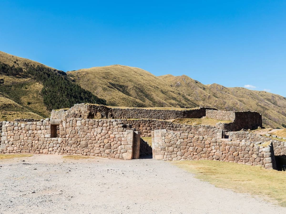 Ruinas incas cerca de Cusco